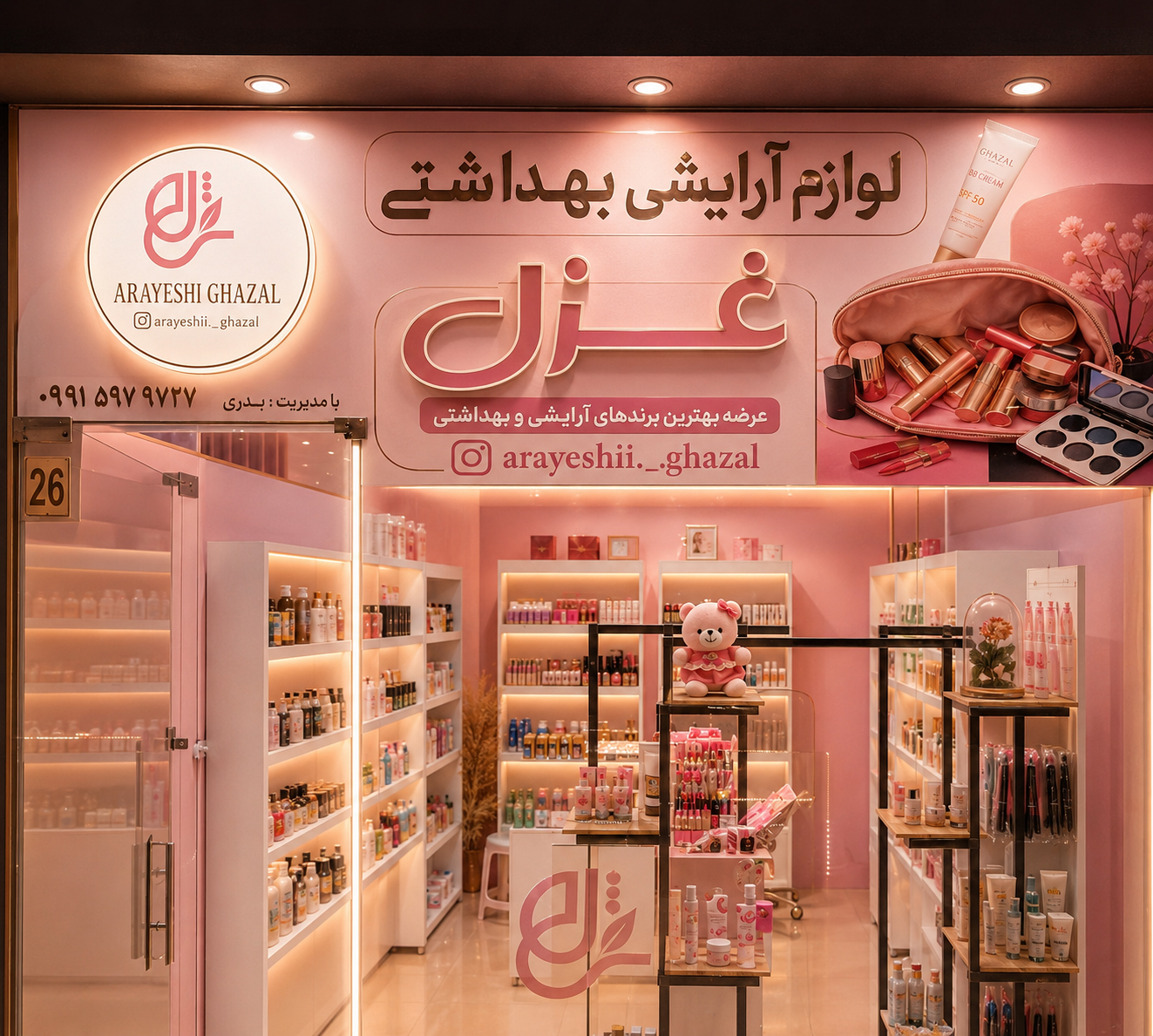 آرایشی بهداشتی اسلام آباد غرب